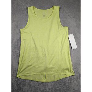 Head Womens Tank Top Size Medium Lime Open Back Performance Tennis Activewear
